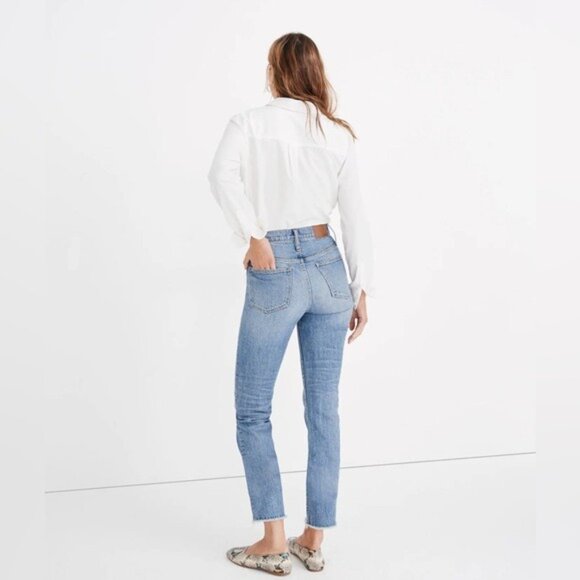 Madewell The Perfect Vintage Jean in Ainsworth Wash 27 - Picture 9 of 10
